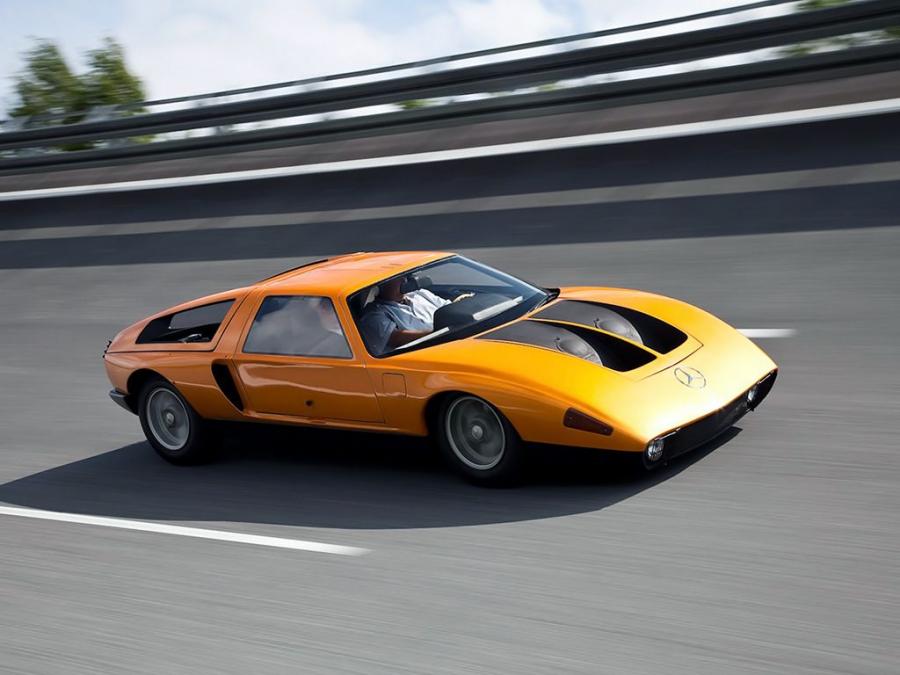  Mercedes-Benz C111-II D Concept 1976 года  (фото 6 из 10)